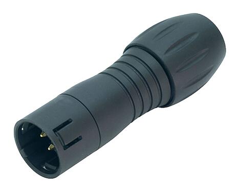 插图 99 9105 02 03 - Snap-in 快插 直头针头电缆连接器, 极数: 3, 6.0-8.0mm, 非屏蔽, 焊接, IP67, UL, VDE