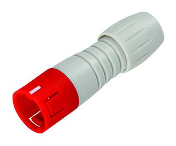 Steckverbinder für medizinische Anwendungen--Kabelstecker_620_1_KS_MED_rot