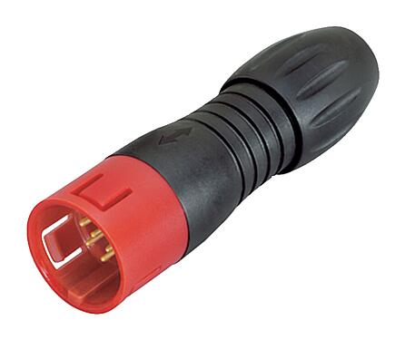 Ilustración 99 9113 50 05 - Snap-In Conector de cable macho, Número de contactos: 5, 4,0-6,0 mm, sin blindaje, soldadura, IP67, UL, VDE