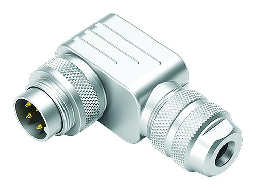 Illustration 99 5125 79 07 - M16 Male angled connector, Contacts: 7 (07-a), 4.0-6.0 mm, shieldable, solder, IP67, UL