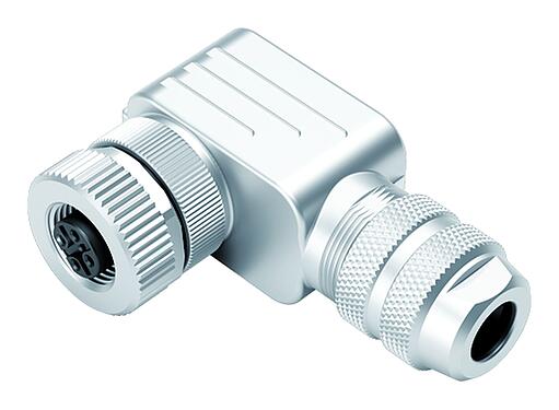 Illustration 99 1536 820 05 - M12 Female angled connector, Contacts: 5, 6.0-8.0 mm, shieldable, wire clamp, IP67