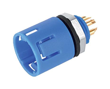 Illustration 99 9211 060 04 - Snap-In Male panel mount connector, Contacts: 4, unshielded, solder, IP67, UL
