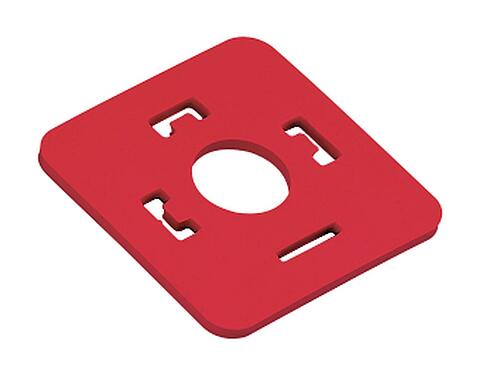 Ilustracja 16 8085 001 - Typ A - Uszczelka płaska, silikonowa czerwona; Seria 210