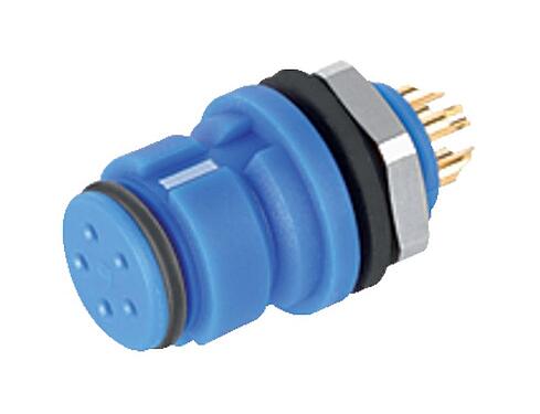 Illustration 99 9212 060 04 - Snap-In Female panel mount connector, Contacts: 4, unshielded, solder, IP67, UL