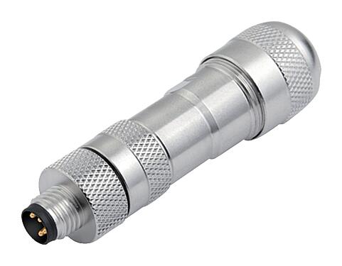 일러스트 99 3361 300 03 - M8 케이블 커넥터, 콘택트 렌즈: 3, 6.0-8.0mm, 차폐 가능, 나사 클램프, IP67, UL