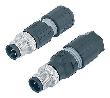 일러스트 99 0527 12 04 - M12 케이블 커넥터, 콘택트 렌즈: 4, 4.0-8.0mm, 차폐되지 않음, IDC, IP67